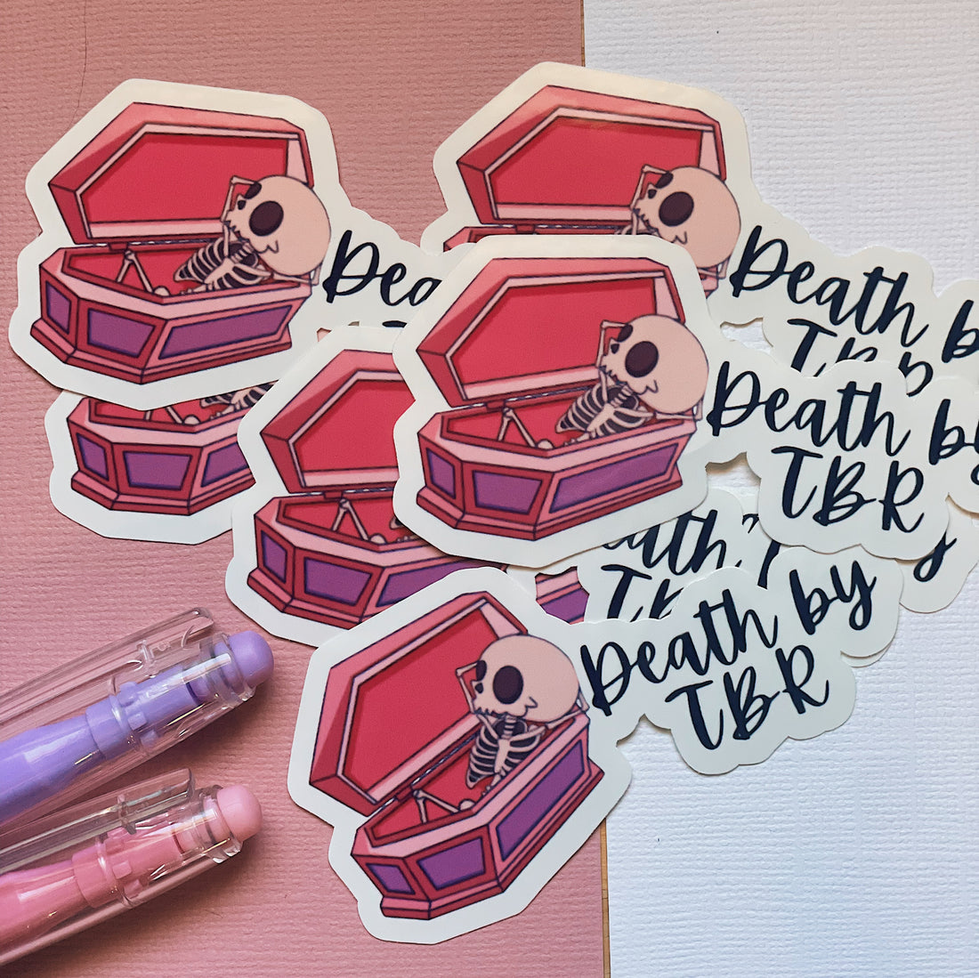 Death by TBR sticker