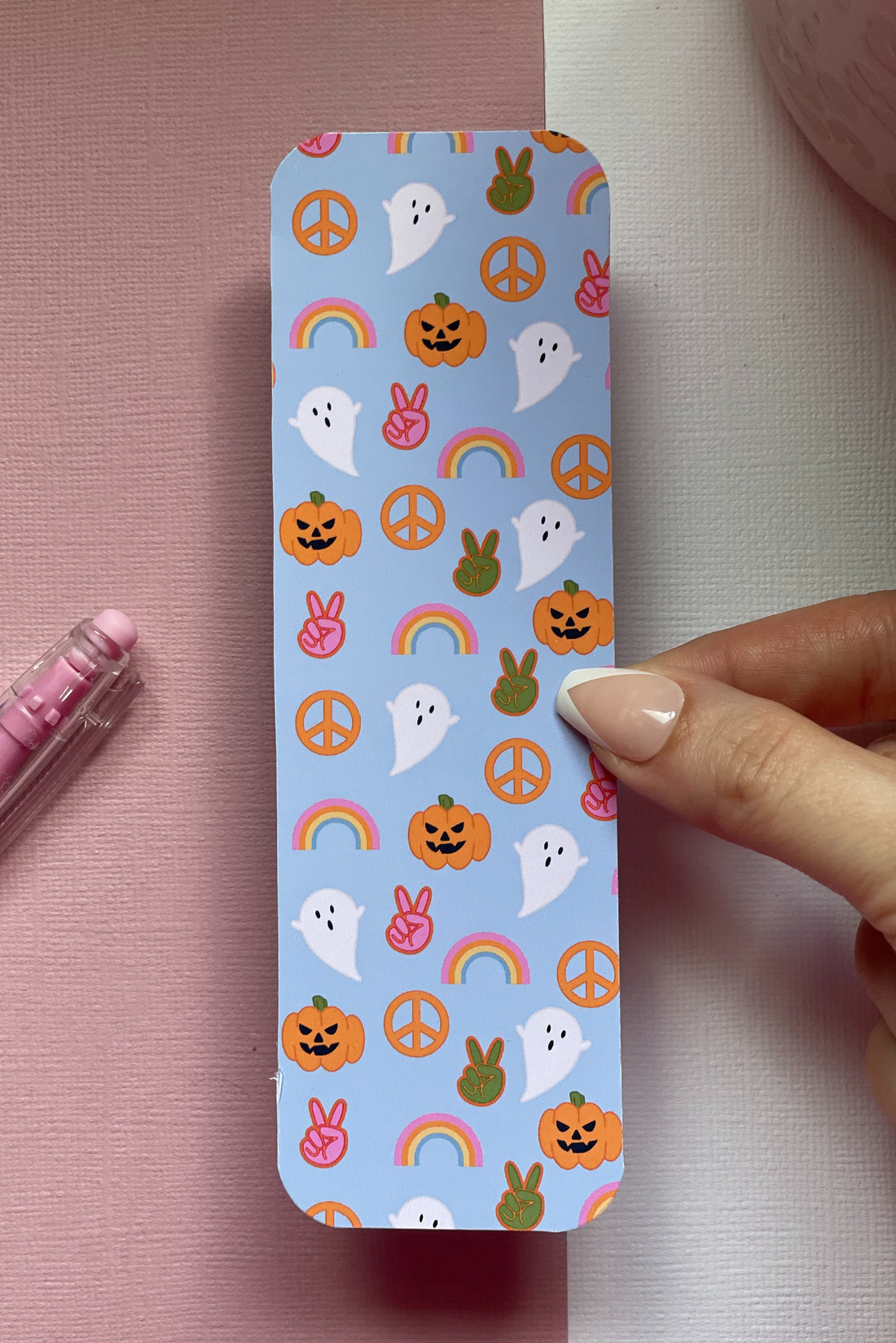 Cute Pattern Spooky Bookmark Set