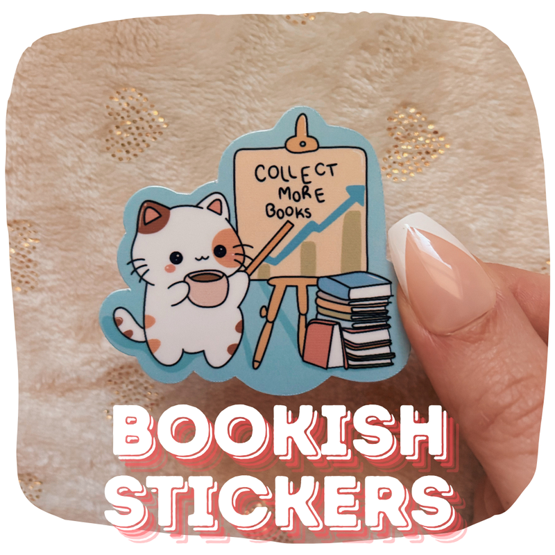 Bookish stickers