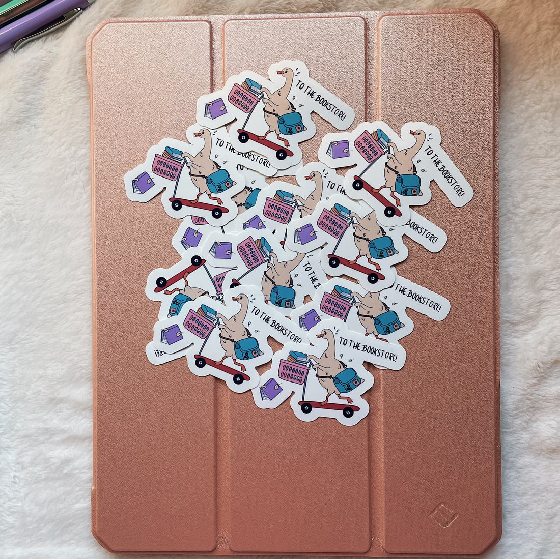 To the bookstore! Sticker